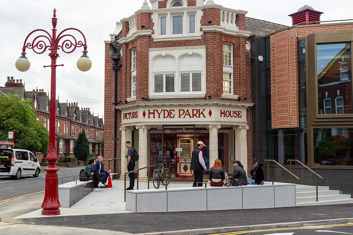 Exterior view of Hyde Park Picture House, Leeds