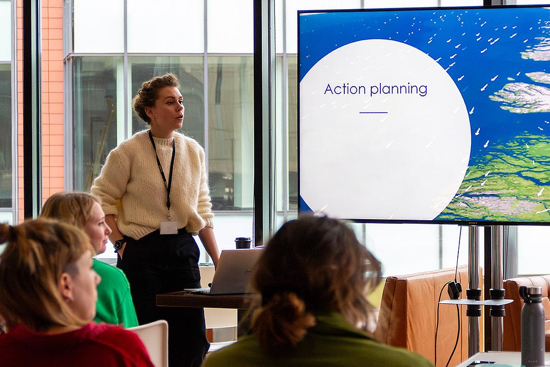 Carbon Literacy training takes place at HOME, Manchester