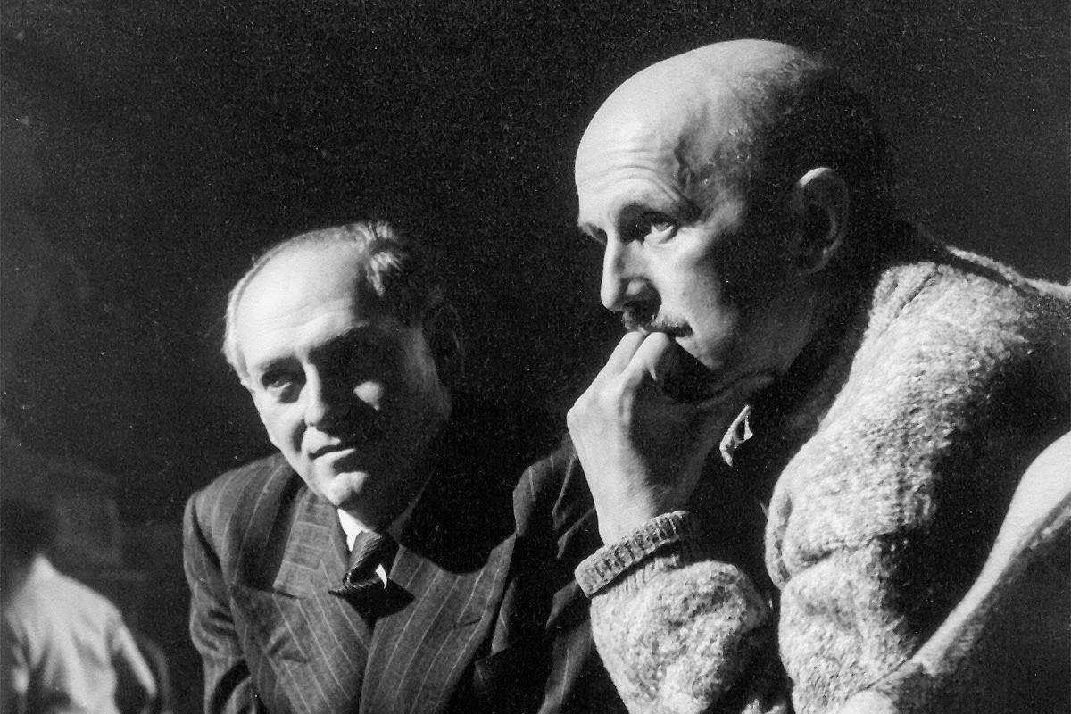 Portrait of Emeric Pressburger and Michael Powell